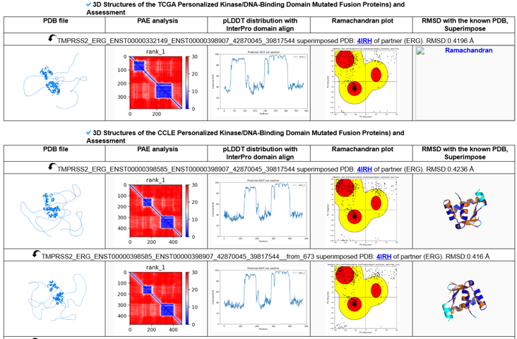 mutated tmprss2-erg 3d